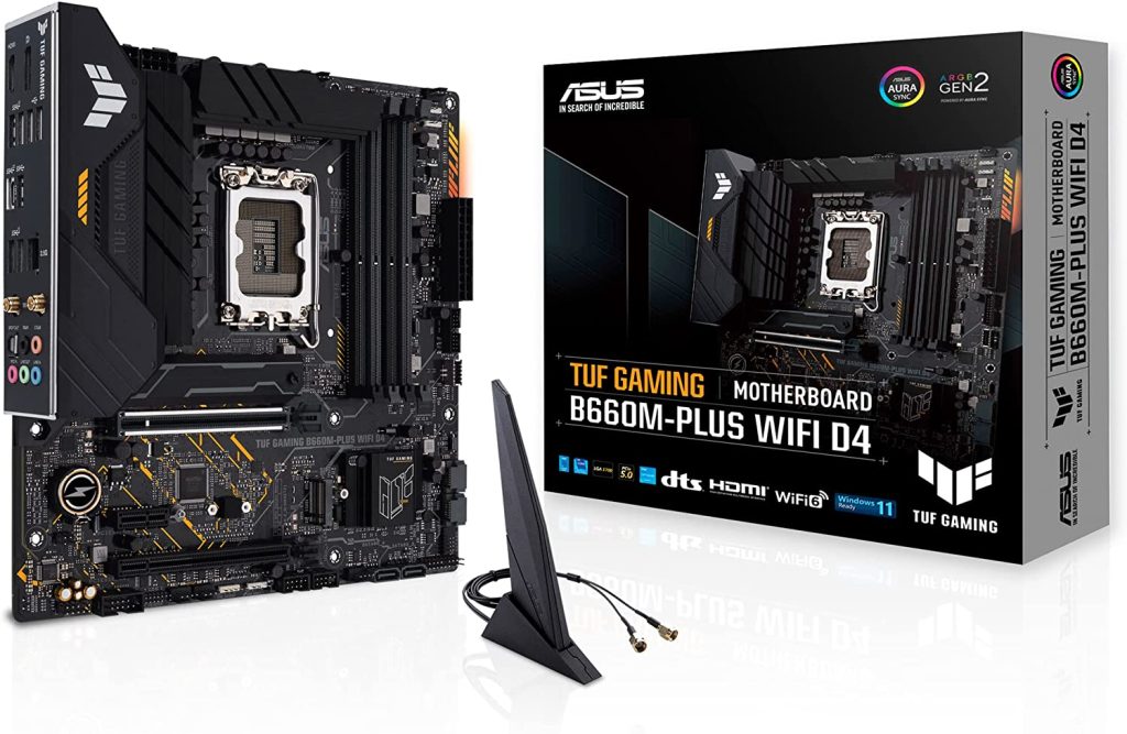 ASUS TUF Gaming B660M-PLUS WIFI D4 LGA 1700 Motherboard Price in Pakistan