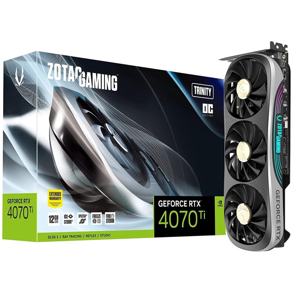Zotac Gaming GeForce RTX 4070 Ti Trinity OC 12GB Graphics Card